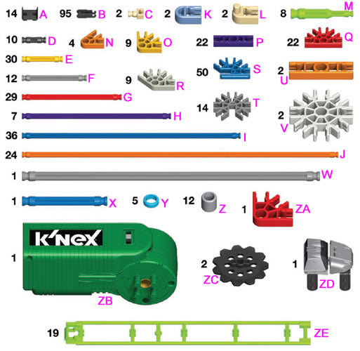 K'NEX Amazin' 8 Coaster