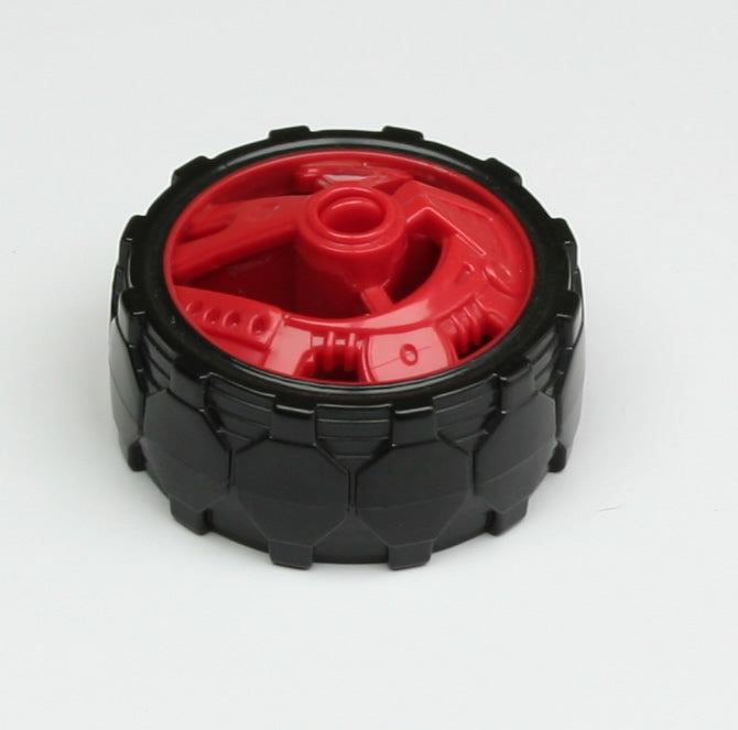K'NEX Wheel 43mm Red/Black (1.7in.)