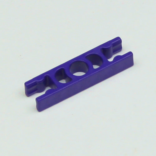 MICRO K'NEX Connector 2-way straight Purple