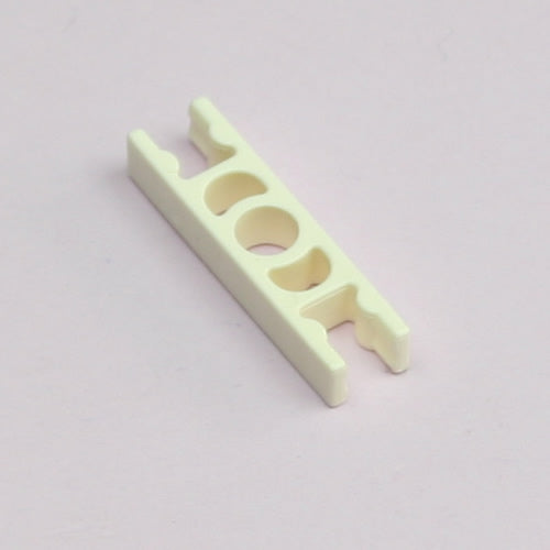 MICRO K'NEX Connector 2-way straight White