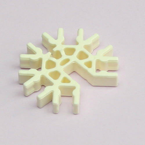 MICRO K'NEX Connector 7-way 3D White