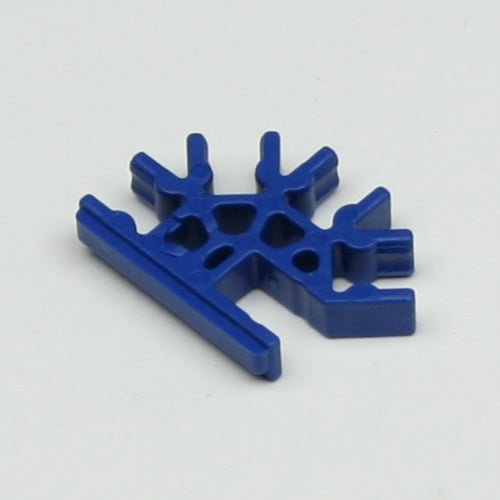 MICRO K'NEX Connector 4-way 3D Blue