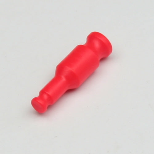 MICRO K'NEX Transition Rod 21mm Fluorescent Red (0.8in.)