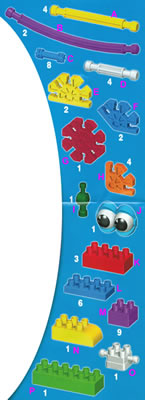 Kid K'NEX 16-model Big Building tub