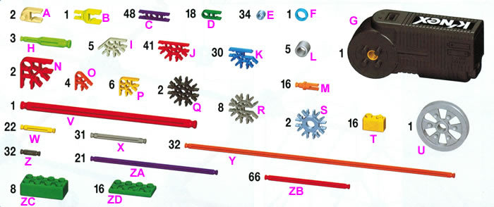K'NEX Ferris Wheel 0.56m (UK code)