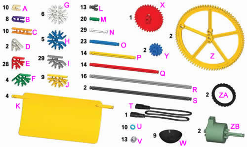 Set d'exploration de l'énergie éolienne et de l'eau K'NEX