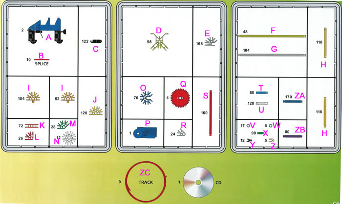 K'NEX Roller Coaster Physics set