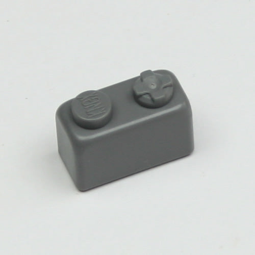 K'NEX Brick 2 x 1 Dark grey