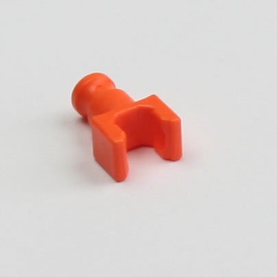 K'NEX Clip with Rod end Orange
