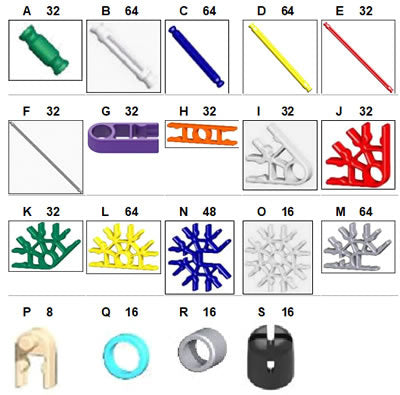 K'NEX Base Kit (without box)