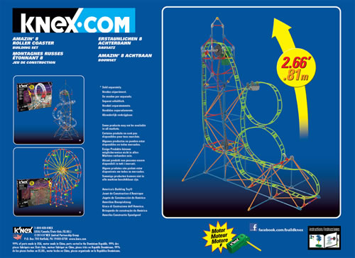 K'NEX Amazin' 8 Coaster