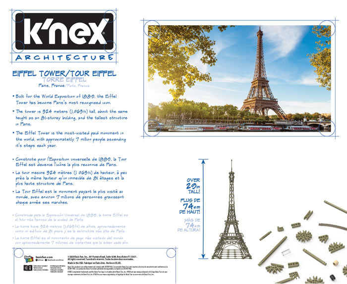 K'NEX Architecture - Tour Eiffel
