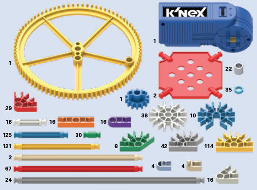 K'NEX 3-in-1 Classic Amusement Park