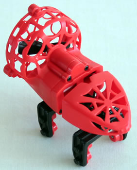 MICRO K'NEX Air-propelled coaster car