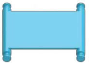 K'NEX Rectangular Panel small Light blue