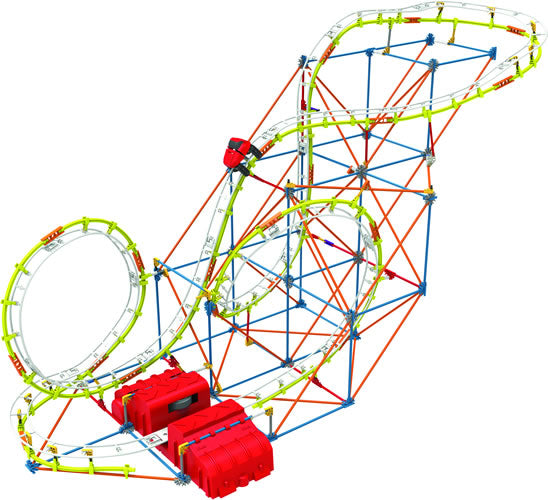 K'NEX Supernova Blast coaster