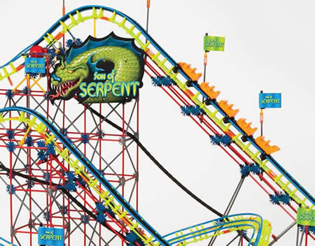 K'NEX Son of serpent coaster