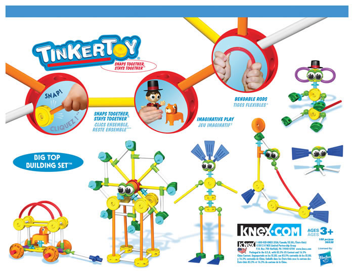 Set de construction Tinkertoy Big Top