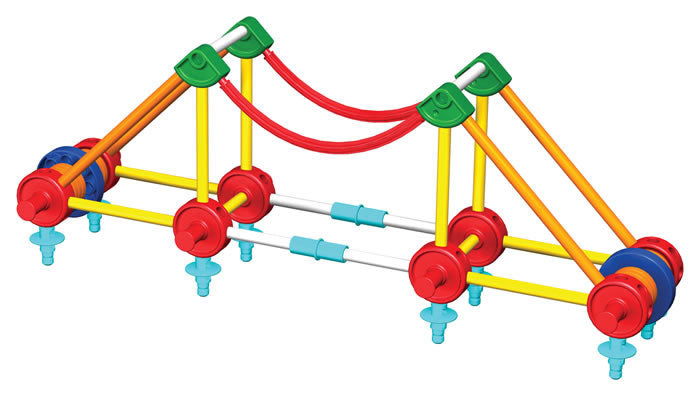 Set de construction Tinkertoy Transit