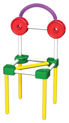 Set de construction Tinkertoy Transit