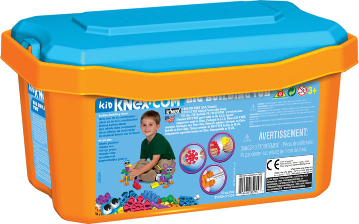 Kid K'NEX 16-model Big Building tub