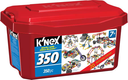 K'NEX 350pc Tub