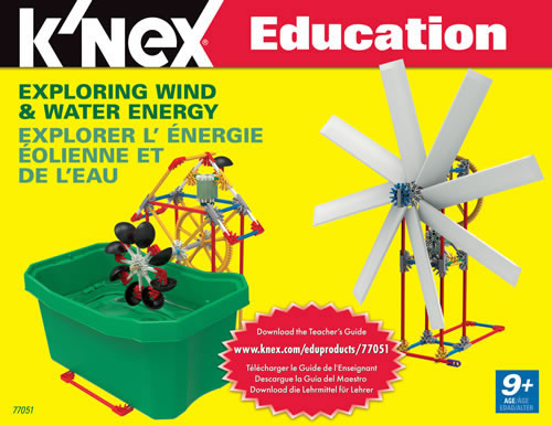 Set d'exploration de l'énergie éolienne et de l'eau K'NEX