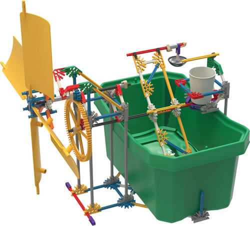Set d'exploration de l'énergie éolienne et de l'eau K'NEX