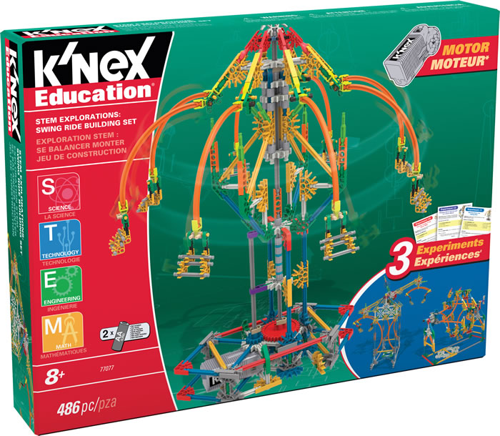 K'NEX STEM Explorations Swing ride set