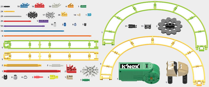 K'NEX STEM Explorations Roller coaster set