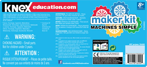 Kit de construction K'NEX - Machines simples