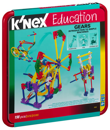 K'NEX Intro.To Simple Machines: Gears set
