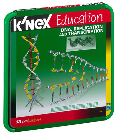 K'NEX ADN, set de construction Réplication et Transcription