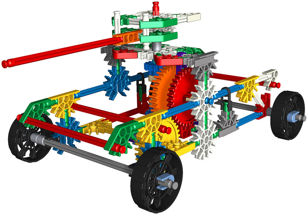 Ensemble de conception et de construction K'NEX 900 pièces