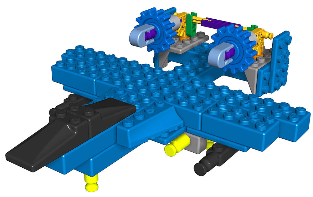 Ensemble de conception et de construction K'NEX 900 pièces
