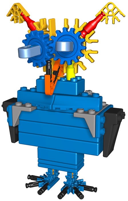 Ensemble de conception et de construction K'NEX 900 pièces