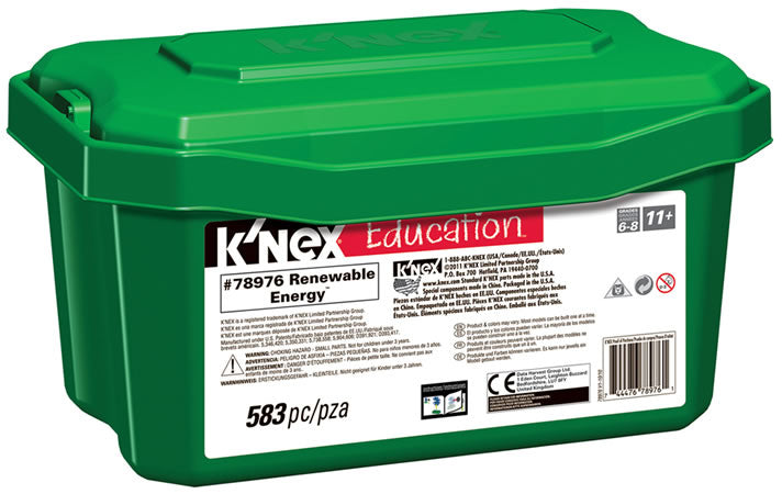 Set énergies renouvelables et énergie solaire K'NEX