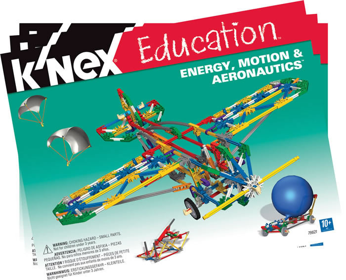 Set énergie, mouvement et aéronautique K'NEX