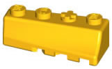 K'NEX Brick wedge left Yellow