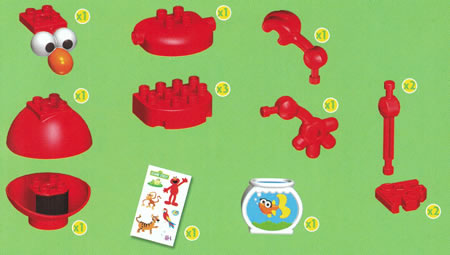 Kid K'NEX Elmo Building set