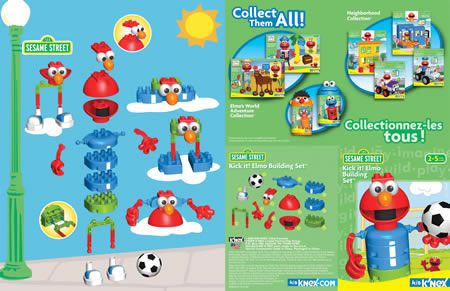 Kid K'NEX Kick It Elmo set