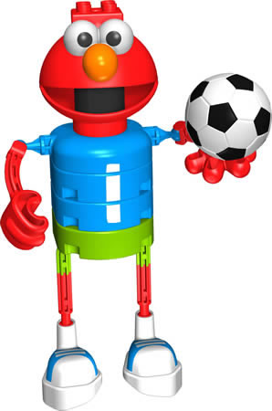 Kid K'NEX Kick It Elmo set