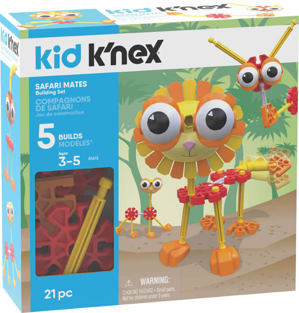 Coffret de construction Kid K'NEX Safari Mates