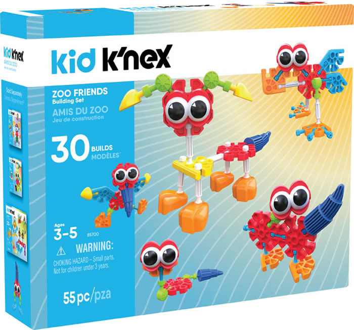 Coffret de construction Kid K'NEX Zoo Friends