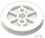 K'NEX Hub/Pulley Small White