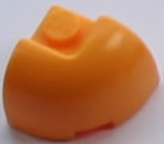 K'NEX Brick Rounded corner Yellow