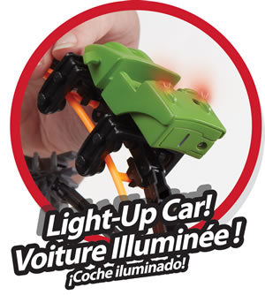 MICRO K'NEX Coaster Car Light-up Green