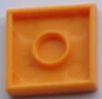 K'NEX Brick 2 x 2 Flat Yellow