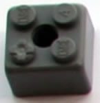 K'NEX Brick 2 x 2 Dark grey