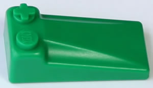 K'NEX Brick wedge Green
